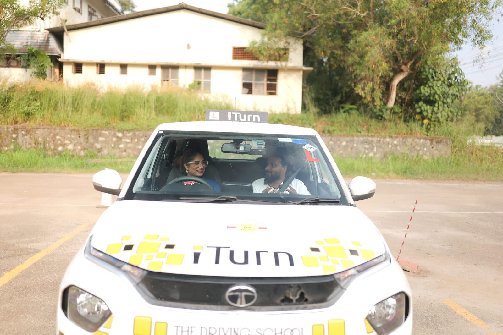 Track and road practice at iTurn